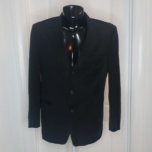 Gianni Versace Black Blazer Size 46R